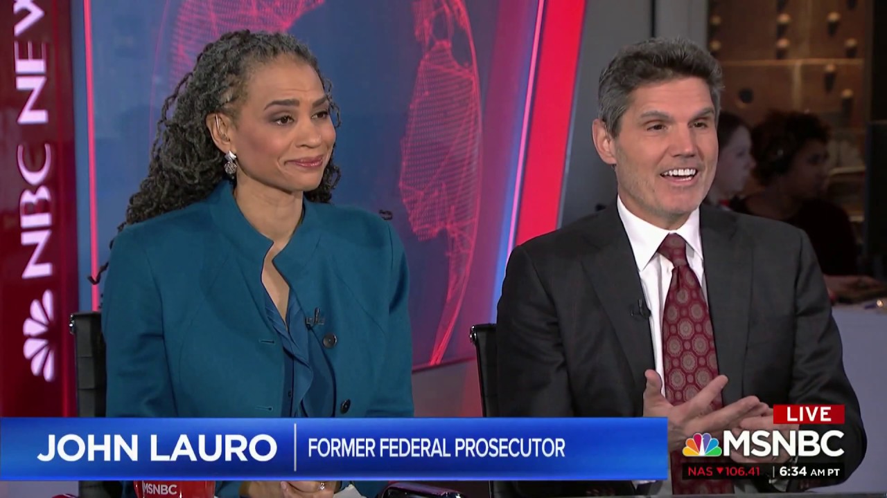John Lauro Appears On MSNBC On Stone Indictment