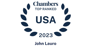 Chambers USA 2023, John Lauro, Top Ranked